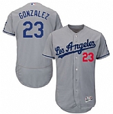 Los Angeles Dodgers #23 Adrian Gonzalez Gray 2016 Flexbase Collection Stitched Baseball Jersey DingZhi,baseball caps,new era cap wholesale,wholesale hats